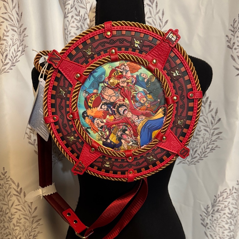 Loungefly ONE PIECE Red and Black Anime Crossbody Bag


One piece